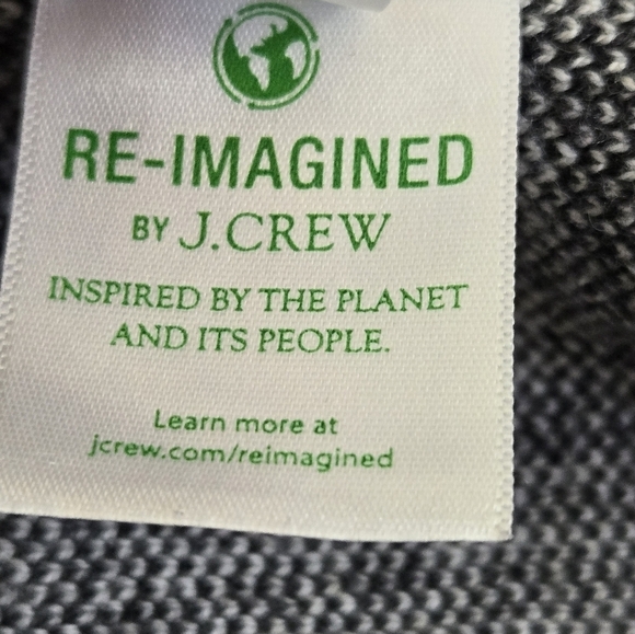 J. Crew Sophie Open Front Sweater Blazer Glen Plaid Wool Blend Size Medium - Picture 13 of 16